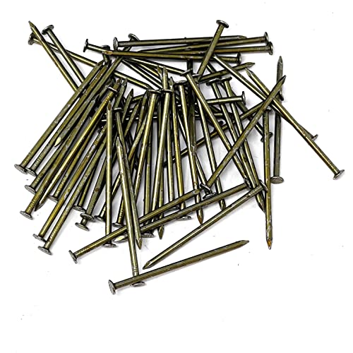 Huttig-Grip 3-1/8 inches Sinker Nails 12d for Construction Framing HGN12CSKR1 Vinyl Coated Finish, 1 lb Pack of 75 Nails 3-1/8 in -1 lb Pack
