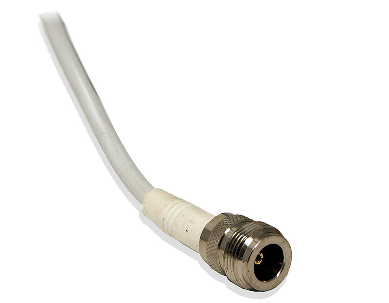 Tupavco TP513 Yagi WiFi Antenna 2.4GHz (17dBi) Outdoor Directional Signal (H:25° V:24°) Long Distance Range (High-Gain Weatherproof) Wireless Network (Pole Mount) N-Female Pigtail Connector