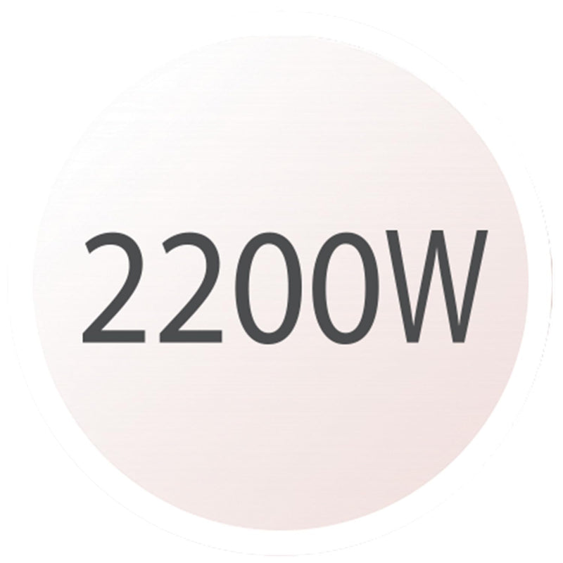  [AUSTRALIA] - Remington Hair Dryer, Ionic Conditioning for Frizz, Rose Pearl, 2200W | 3 Heat & 2 Speed Settings, True Cold Shot, Diffuser and Slim Concentrator, Ceramic Coating with Real Pearl, AC5095