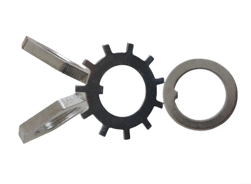 Replacement 1-1/2" Trailer Spindle Washer Nut Kit K71-367-00 Fits Dexter 9K 10K GD Round Spindle End Axle