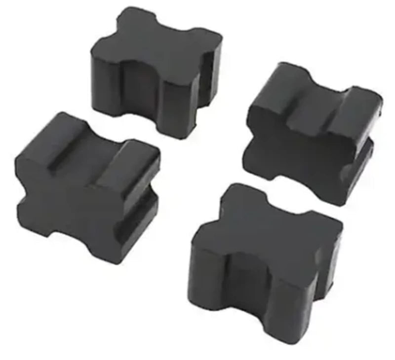 Heavy Duty Rubber Front Coil Spring Booster Kit, Rubber Coil Spacers, 1.5" Thick Pack of 4 4PCS