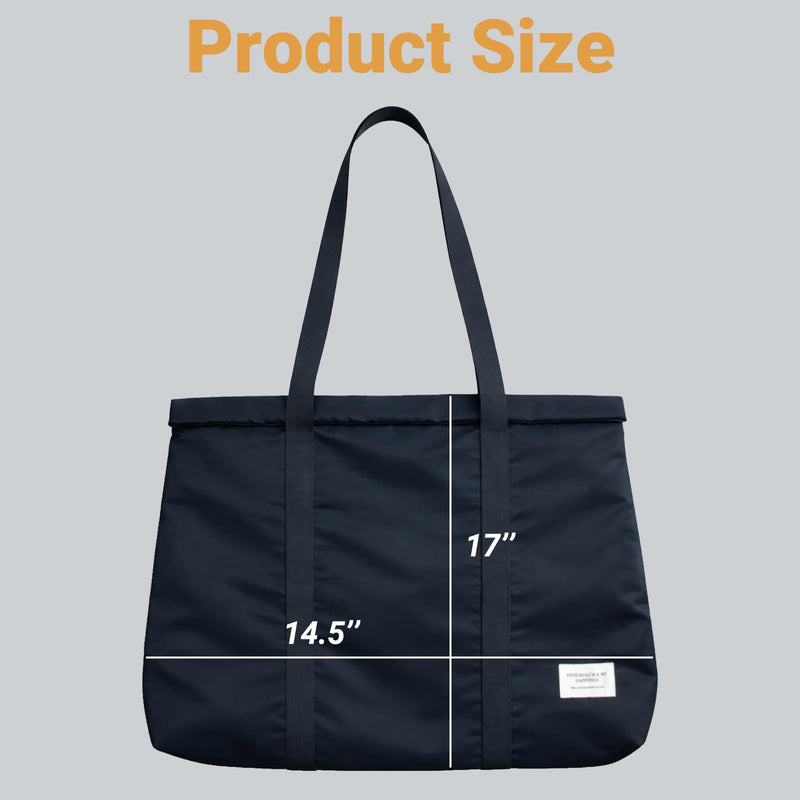 Faraday Bags with Handle, Anti-Tracking Faraday Bag for Laptops & Tablets & Phones & Car Keys, Waterproof Anti-Scratch,Anti-Theft Signal Blocking Pouch (17"x14.5")