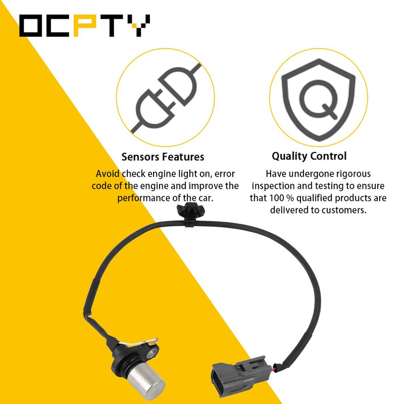 OCPTY Engine Crankshaft Position Sensor Compatible for Toyota Corolla 1998-2005 Matrix 2003-2005 Celica 2000-2004 MR2 Spyder & for Chevrolet Prizm & for Pontiac Vibe 1.8L, Replace# 9008019013 1pc PC286