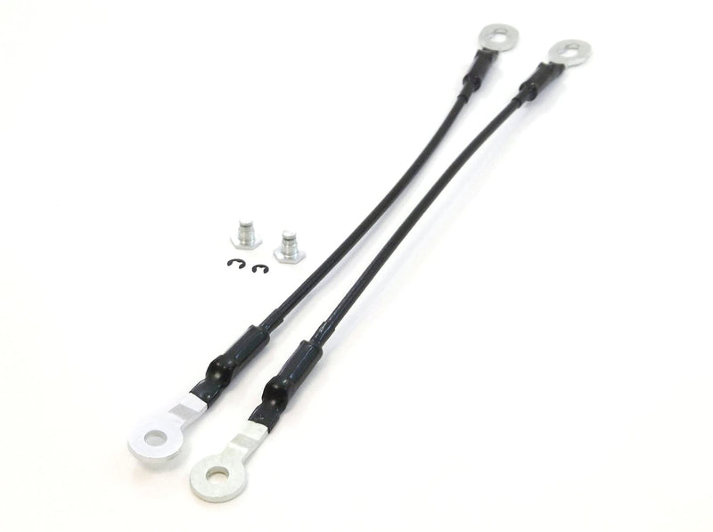 Replacement Tailgate Cables Compatible with 1994-2004 Chevy S10 GMC Sonoma S15 Pickup - Pair