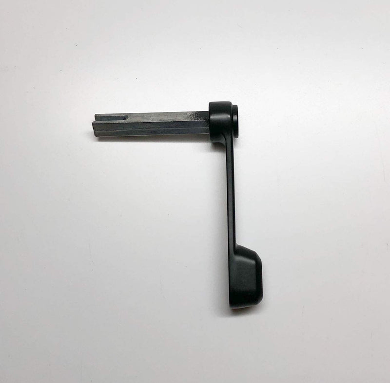 Sliding Patio Door Latch Lever for Milgard, (Black Extended 50mm) Black Extended