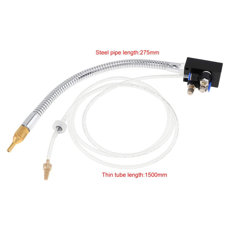 YWY Mist Coolant Lubrication System Flexible Metal Hose Oil-Water Separator Spray Unit for Drill Press CNC Lathe Milling Machine Metal Cooling