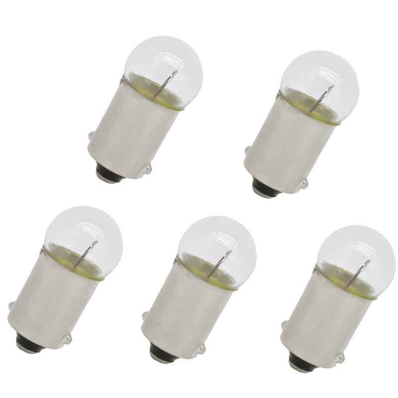 motoparty 6V 3W 6 Volt 3 Watt Speedo Speedometer Light Bulb 5 pk For Honda CT110 CT125 CT70 CT90 CA95 MR175 MR250 MT125 MT250 CT CA MR MT 250 175 125 110 90 75 70,Miniature Light Bulb (5 pcs)
