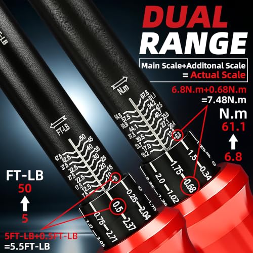 16PCS 3/8" Drive Torque Wrench with Magnetic Spark Plug Socket Set