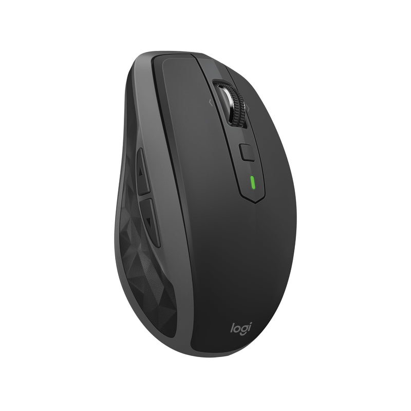 Logitech MX Anywhere 2S Bluetooth Edition Wireless Mouse - Use On Any Surface, Hyper-Fast Scrolling, Rechargeable, Control Up to 3 Apple Mac and Windows Computers and Laptops 2024 Model