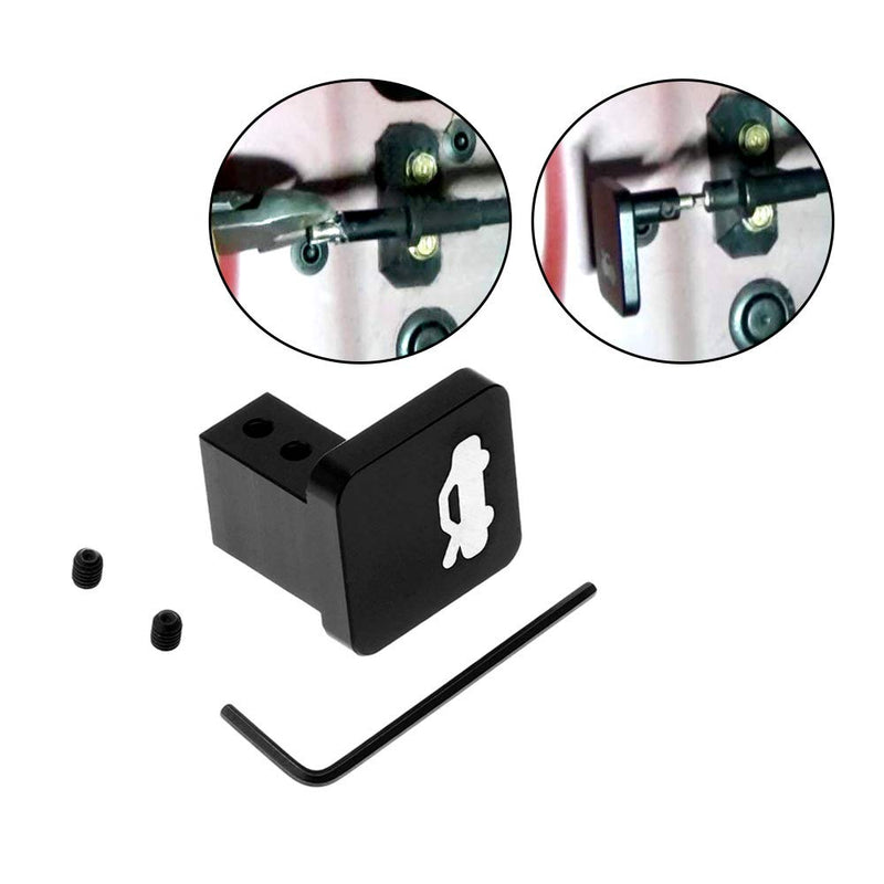 Hood Release Latch Handle Repair Kit Replacement for Honda Civic 96-2011, CR-V 97-2006, Element 03-2011, Heavy Duty Billet Aluminum Hood Latch Release Cable Repair Kit