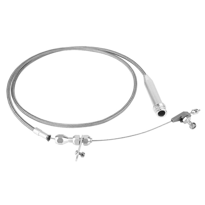 Kickdown Cable, 700R4 Braided Kickdown Cable Transmission Detent for all Detent Cable 700R4 Lokar Replacement 700r4 kickdown cable 700r4