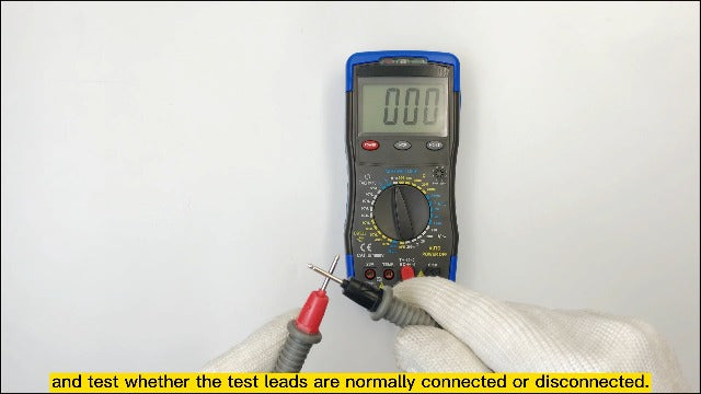 Digital Multimeter Automotive Engine Analyzer 3-1/2 Manual Ranging 20A DMM AP-770J