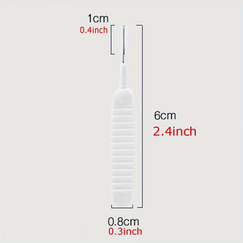 10-piece Multi-Functional Mini Cleaning Brush – Shower Head Cleaning Brush, mini Crevice Cleaner; Suitable for bathrooms, Kitchens, USB Ports, Keyboards, Small Holes, and Hard-to-Reach Areas.
