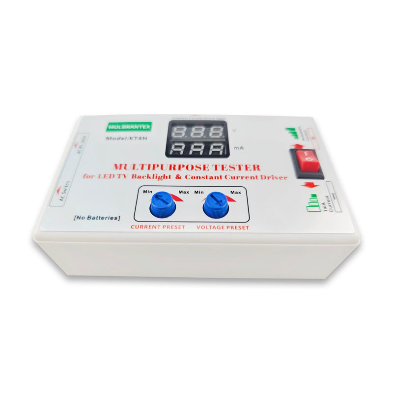Constant Current Board ＆ TV Backlight Strip ＆ LED Lamp Bead Multi Tester, No Screen Disassembly, Test Tool for All LED Lights Repair, Professional TV Maintenance Testing Kit, Output 0-330V (0-150mA)