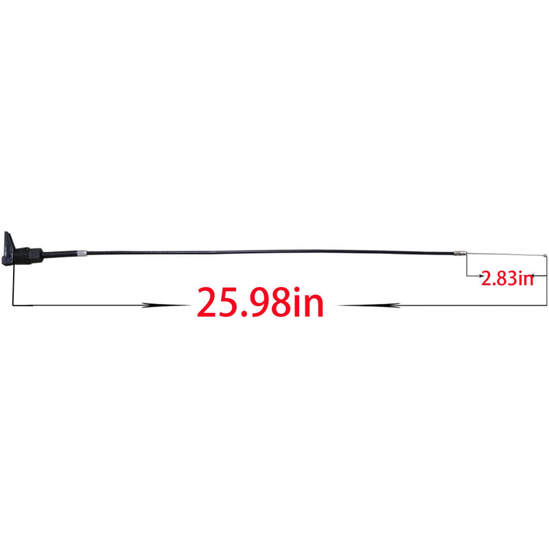 Replacement for Yamaha PW50 1981-87, 1990-15 Starter Choke Cable 4X4-26331-01-00
