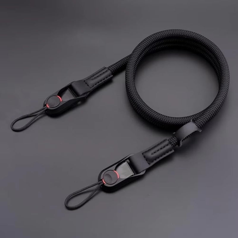 Quick-Release Adjustable Camera Strap Durable Polyamide Climbing Rope for DSLR Mirrorless Cameras For Nikon Canon Sony Fuji Green