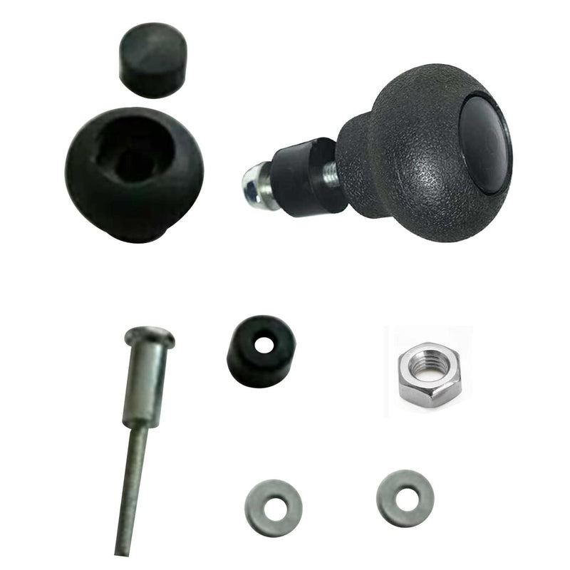 2Pcs Steering Wheel Knob Spinner, Steering Wheel Spinner Knob, Steering Wheel Power Handle Spinner Knob, Universal Steering Wheel Ball Knob for Forklifts, Trucks, Tractors, Lawn Mowers, Cars, Boats