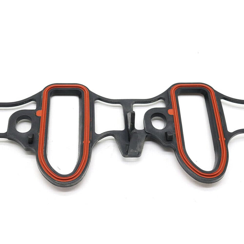 2 Pcs Intake Manifold Gaskets Set Fits for Chevy Silverado Tahoe GMC Sierra 4.8L 5.3L 6.0L Engines, Replaces 89060413, 89017589
