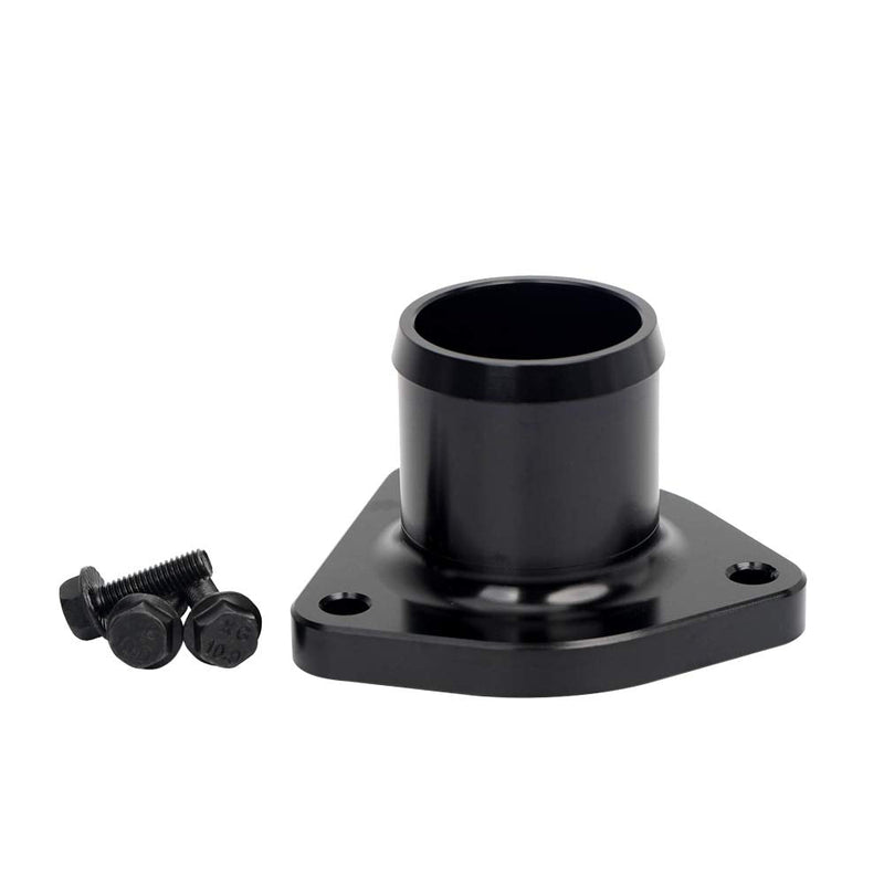 Billet Aluminum Thermostat Housing for 1999.5-2003 Ford Powerstroke 7.3L Thermostat Housing with Leak Proof Seal Black