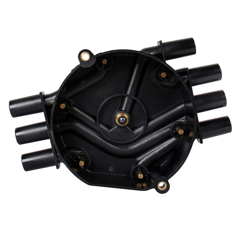 D328A D465 DR475 DR331 Brass Terminals Distributor Cap and Rotor Kit Compatible With Chevrolet GMC Oldsmobile Cadillac 1995-2007 10452457 10452458
