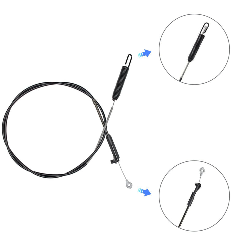 133-1998 Brake Cable for Toro TimeMaster 30"/76cm Lawn Mowers OEM Fits 20976, 20978, 21199, 21199HD, 21200, 21810, 21811 Model