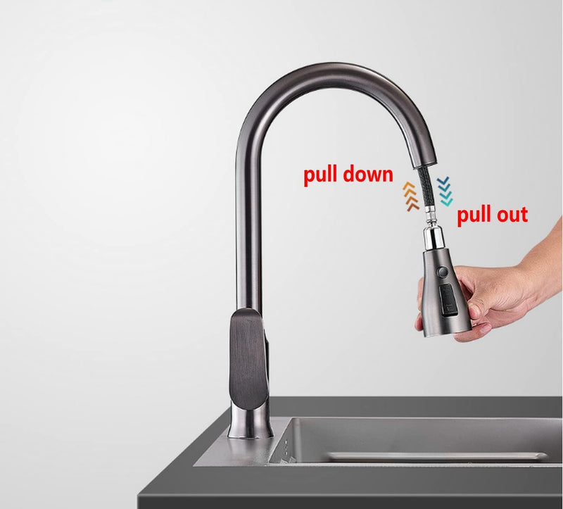 Pull Down Kitchen Faucet Hose Replacement M15*1MM X G1/2,(360 Rotatable) With Quick Connect, 59-Inch for Pluggable Nylon Hose,Compatiblity for WOWOW,OWOFAN,FORIOUS,APPASO,WEWE facuet parts M8+M15 quick connect