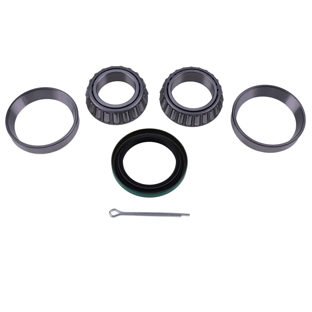 Bearing Kit Compatible with Mobile Home Trailer Axle LM67048/L68149 Bearing 10-41 Seal