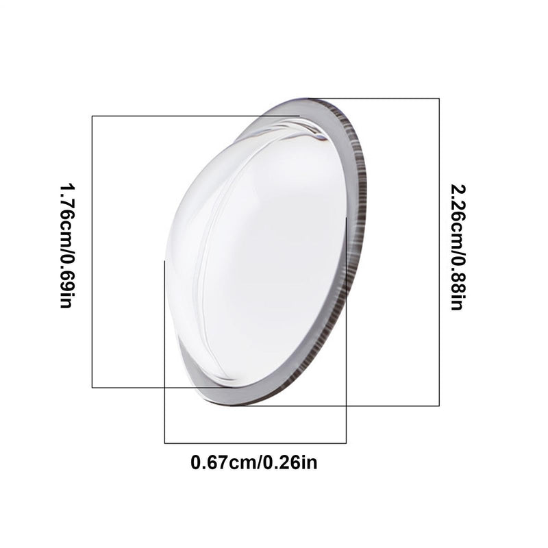 Car Camera Lens Protector, 2-Pack Clear Cover for Front Rear View Backup Cameras, 360° Surround Camera, Universal Fit Anti-Scratch Dustproof Waterproof Rainproof Lens Cap Guard