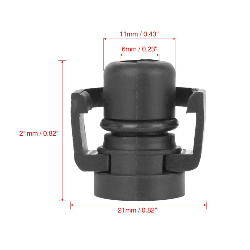 X AUTOHAUX Car Water Pump Joint Water Outlet Pipe Joint LR011038 for Land for Rover LR4 12 x 10 x 2 cm