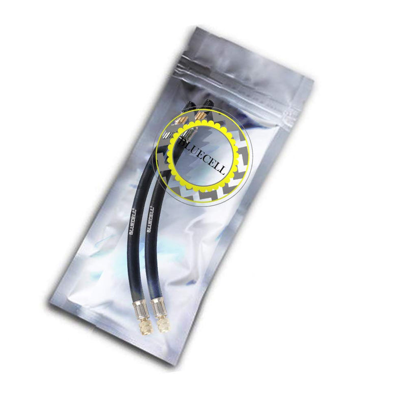 2pcs 8.25" Flexible Extension Tire Valve Adaptor for Universal Cars Truck Motorcycle Bike
