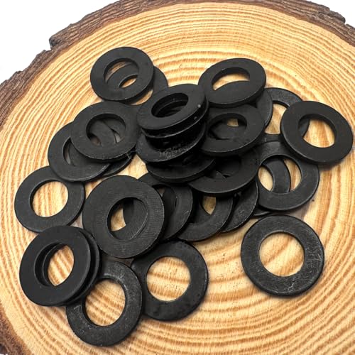 20Pcs M14 Steel Flat Washer, Black Oxide Finish Flat Washer（Thicken） M14(Thicken)