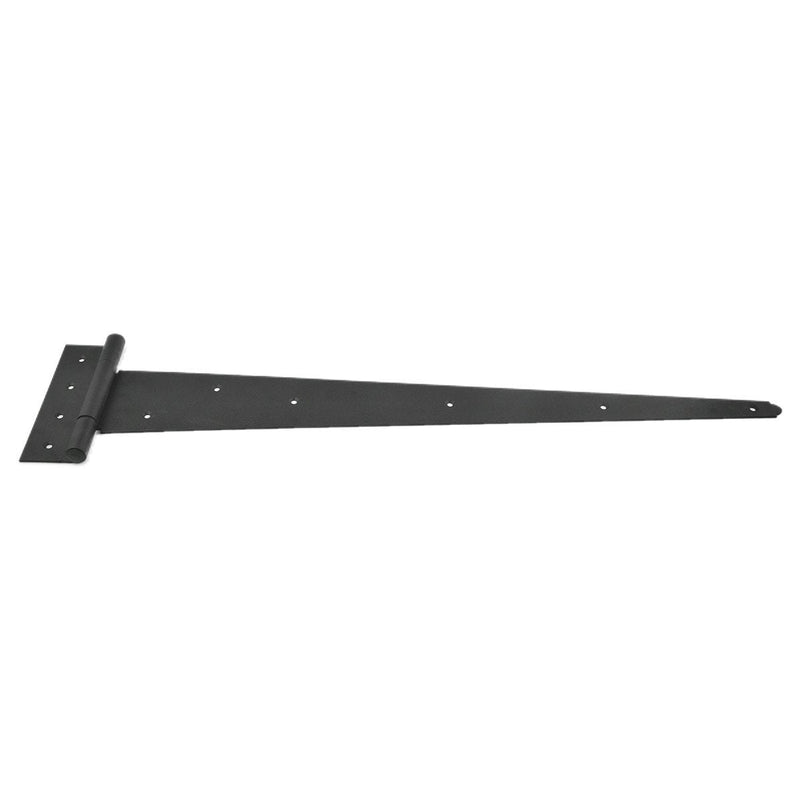 Renovators Supply Manufacturing Gate Hinges for Wooden Fences Heavy Duty 25.25 in. T Strap Hinge with Mounting Hardware Pack of 1
