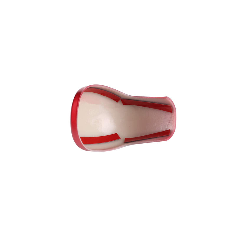 CKE Compatible with Toyota Camry 2025 2024 2023 2022 2021 2020 2019 2018 for Corolla Cross Avalon Accessories Car Gear Shift Knob Cover Trim Protector Cap -Red Red