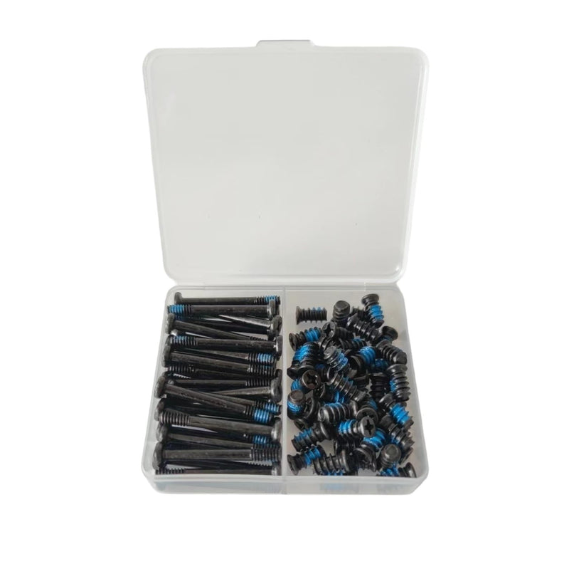 Easycargo Case Fan Screws, AIO Cooler Fan Screws, Nylon Self Locking Screws, 30mm unc 6-32 fan screw Long + PC Case Fan Screws 10mm, Radiator Fan Screws for 60mm 80mm 90mm 92mm 120mm 140mm 240mm 360mm