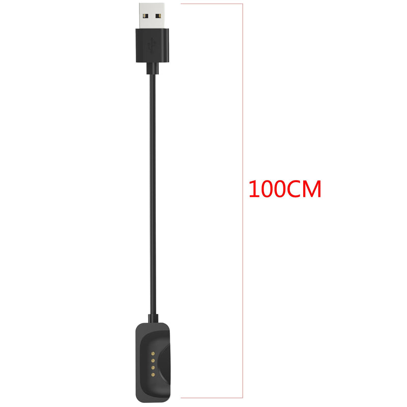 Compatible with ONEPLUS Watch 2 Charger, Magnetic Replacement Charger Compatible with ONEPLUS Watch 2 Smartwatch (2 Pack-Black+Black) 2 Pack-Black+Black