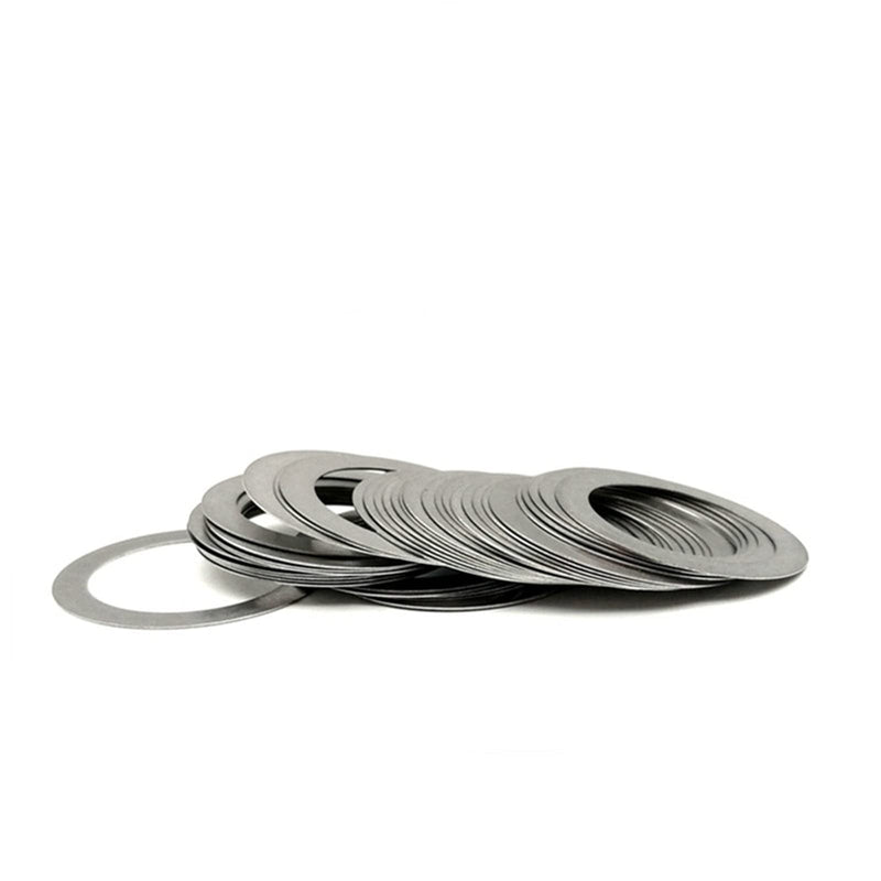 KALESYUJIN-40PCS S:0.1-10pcs/0.2-10pcs/0.3-10pcs/0.5-10pcs DIN988 Metal Shim Washers Stainless Steel Ultrathin Gasket Thin Flat Washer (18 * 25) 18*25