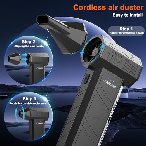  [AUSTRALIA] - Compressed Air Duster-130000RPM Super Power Air Blower with Brushless Motor