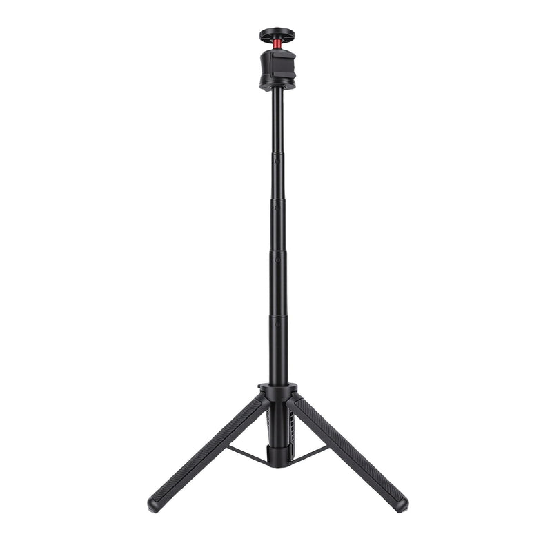 Generic Compact Tripod with Cold Shoe and Ball Head | Selfie Stick Stand for Live Streaming Photography