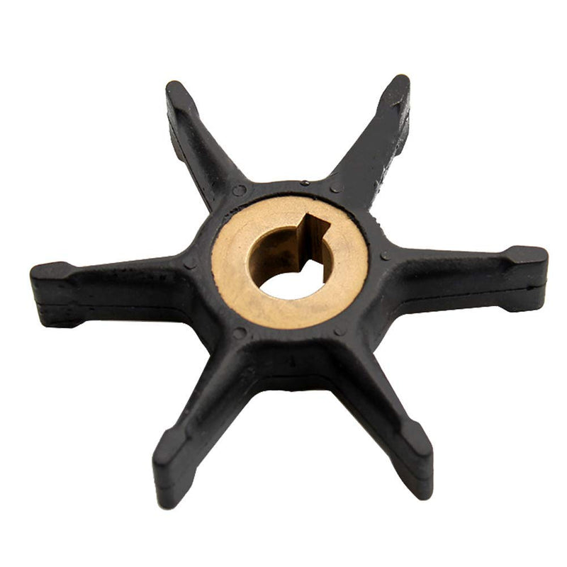 Pindex Water Pump Impeller Compatible with Johnson Evinrude BRP OMC 3HP 1952-1978 4HP 1969-1972 4HP 1973-1983 5HP 1965-1968 5.5HP 1954-1964 6HP 1952-1978 7.5HP 1954-1958 9-45216R