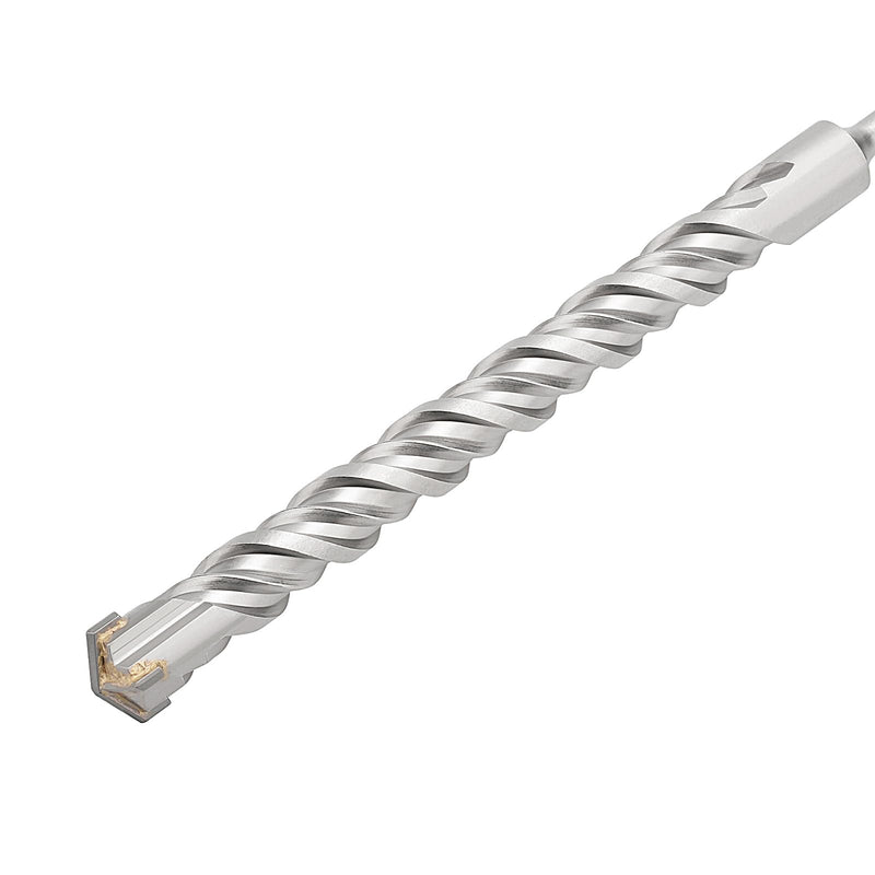 2 Pack 11/16 in x 12.2 in (18 x 310mm) SDS Plus Rotary Hammer Drill Bit, Masonry Drill Bit, 2 Pack Concrete Drill Bit for Concrete, Brick and Cement (11/16 in x 12.2 in (18 x 310mm)) 11/16 in x 12.2 in (18 x 310mm)