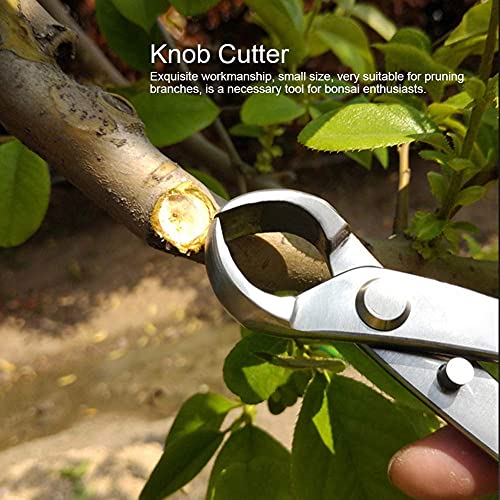 180mm Bonsai Tool Kit, Stainless Steel Knob Cutter Ball Shear Bonsai Concave Branch Cutter Gardening Tools