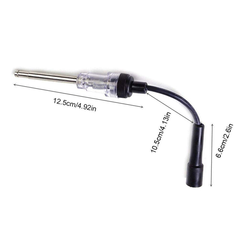 Morange in-Line Spark Plug Engine Ignition Tester 6-12V Pick Up Coil Armature Diagnostic Detector Tool for Automotive Car Lawnmower Internal External Engine