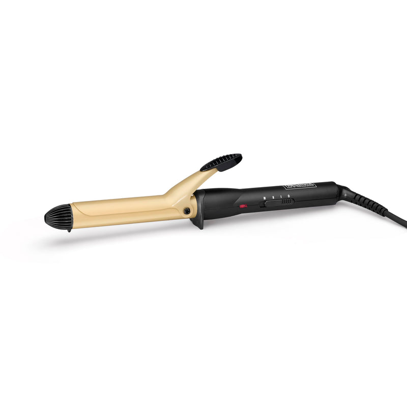 TRESemme Classic Curling Tong, Large 25mm Ceramic curling iron, Defined Curls, Long lasting results Gold