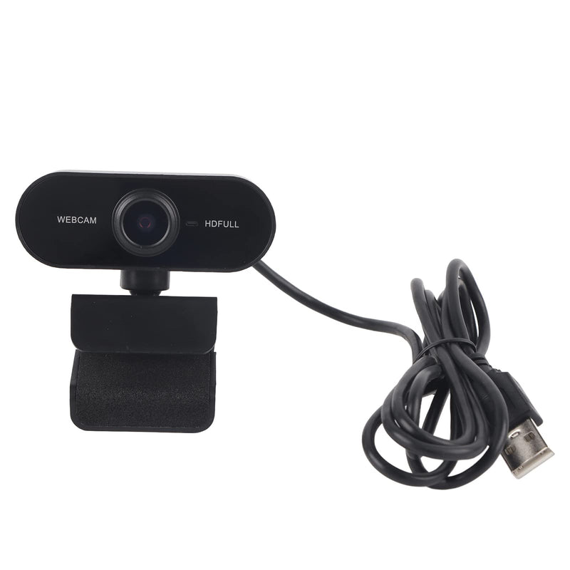 Yoidesu 143 Webcam, 4K PC Camera USB DriveFree Webcast and Builtin Microphone Adjustable Web Camera for Online Teaching, Video Meeting, Remote Work (Black) Black