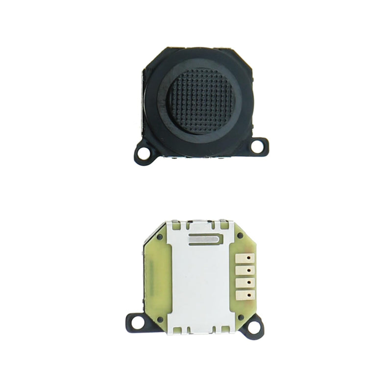WELWIK 2PCS ABS Plastic 3D Button Analog Joystick with Cover Compatible with PSP 1000 1001 Consoles