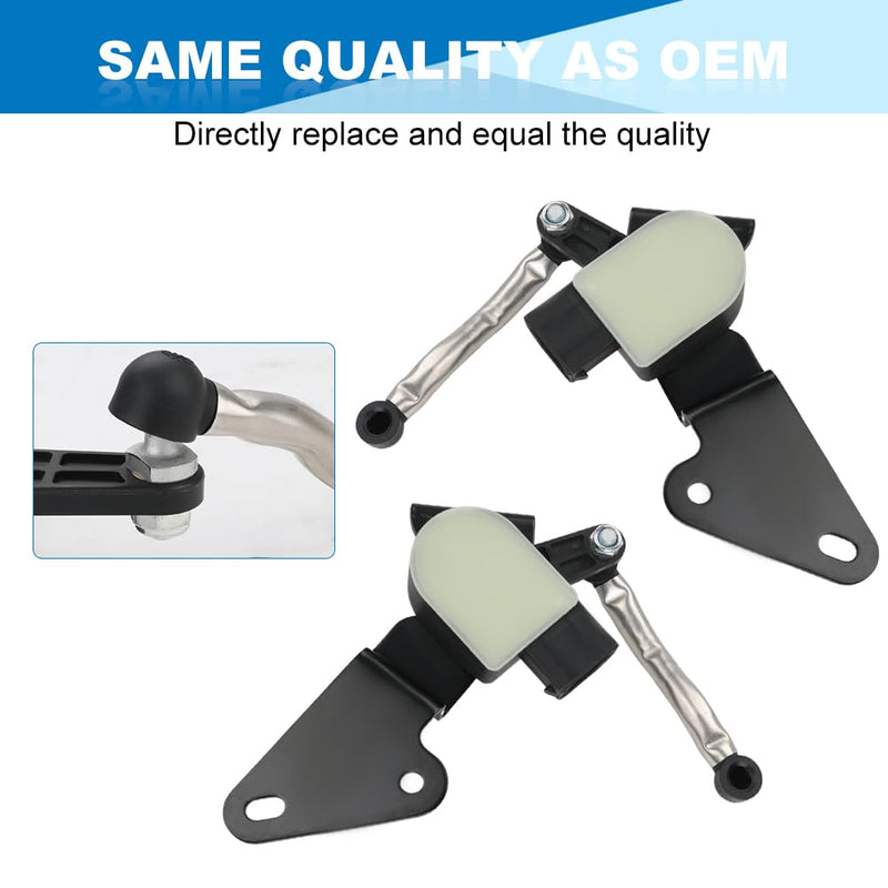 JDMON 2pcs Rear Left & Right Suspension Ride Height Level Sensors Compatible with Ram 1500 2013-2016, Replacement for 56029618AA 56029618AB 56029618AC