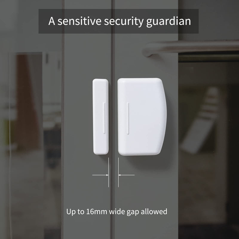 THIRDREALITY Zigbee Contact Sensor 2 Pack,Door and Window Monitor, Home Automation,Works with Home Assistant,SmartThings,Aeotec,Homey,Hubitat or Echo Devices with Build-in Zigbee Hub,hub Required Door Sensor 2 Pack