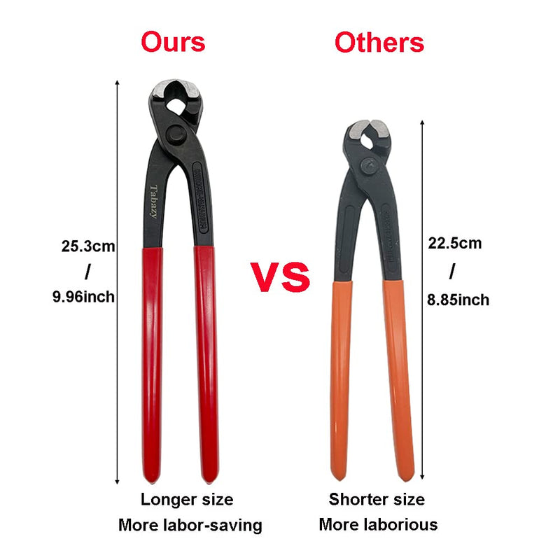Ear Clamp Pliers with 12pcs Single Ear CV Boot Clamps Band Tool Kit, Ear Clamp Pincer, Ear-Type Clamp Crimp Hand Tool Ear Type CV Joint Axle Boot Clamp Pliers Tool for Auto ATV UTV