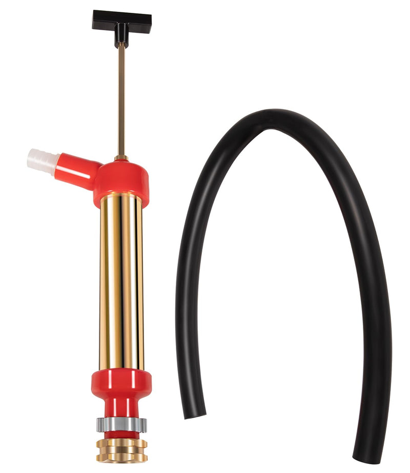 Yoursme 34060-0130 Marine Engine Oil Drain Hand Pump Boat Oil Change Pump Fits for OMC, Mercruiser, Brass,10.25" Long, 1.25" Diameter