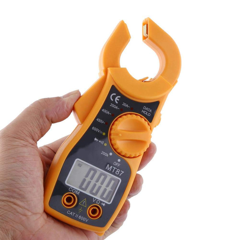  [AUSTRALIA] - Digital Clamp Multimeter AC DC Voltmeter Ammeter Ohmmeter Volt Tester LCD Meter Pocket Digital Multi Tester